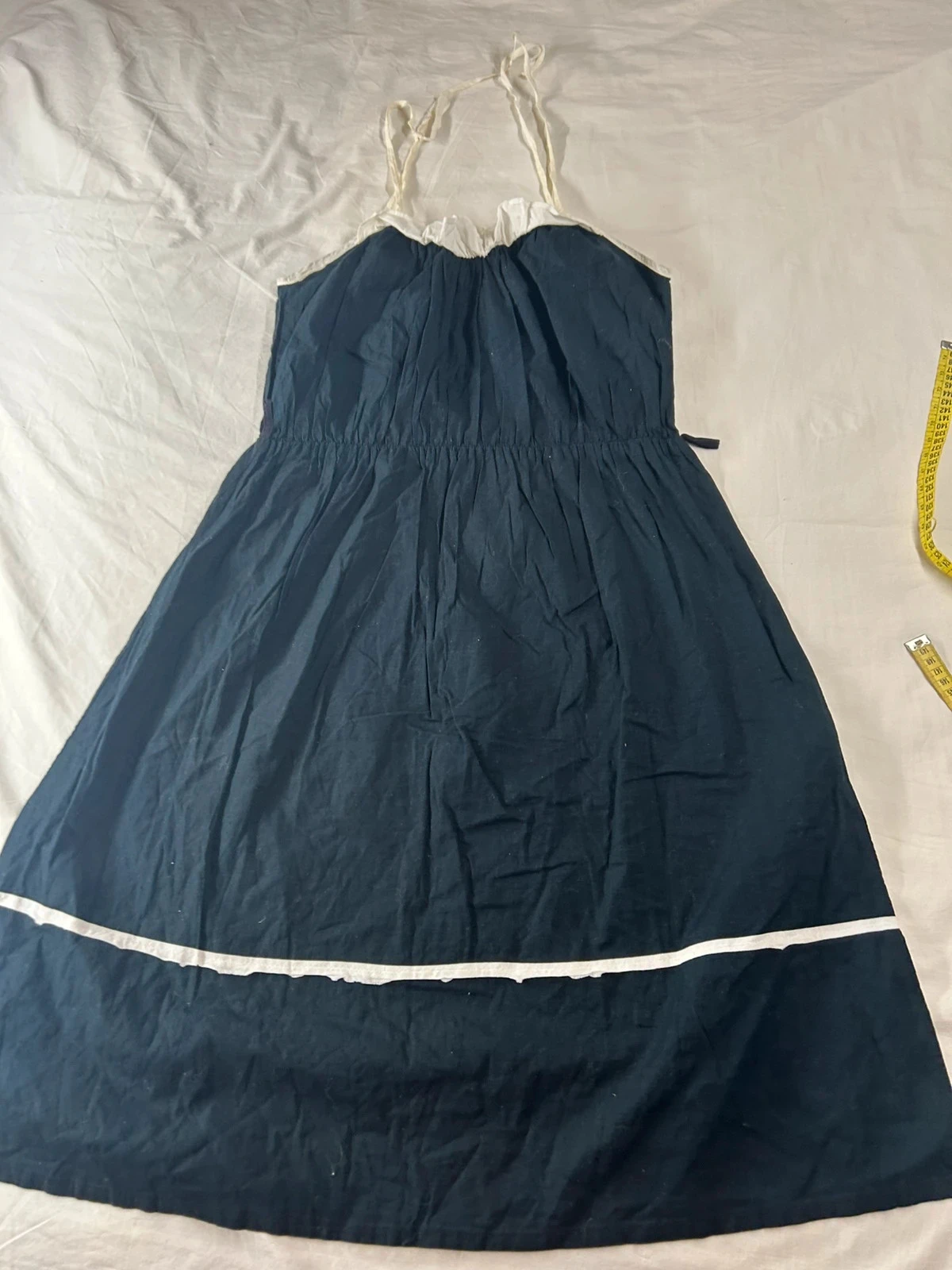 Vintage retro y2k style black summer dress – photo 2